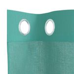 Casa si Gradina - Textile si covoare - Perdele si draperii - Perdele - Perdele Voile cu Oeje 2 buc Turcoaz, mărime 140x225 cm - Infinity.ro