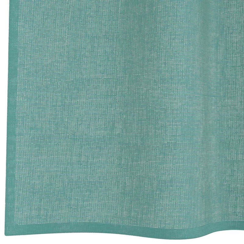 Casa si Gradina - Textile si covoare - Perdele si draperii - Perdele - Perdele Voile cu Oeje 2 buc Turcoaz, mărime 140x225 cm - Infinity.ro