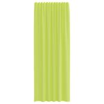 Casa si Gradina - Textile si covoare - Perdele si draperii - Perdele - Perdele din voile cu tabla 2 buc verde mar, mărime 140x260 cm - Infinity.ro