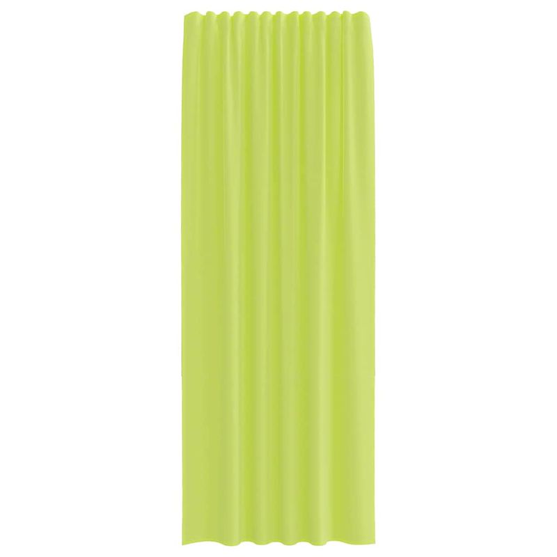 Casa si Gradina - Textile si covoare - Perdele si draperii - Perdele - Perdele din voile cu tabla 2 buc verde mar, mărime 140x260 cm - Infinity.ro