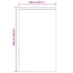 Casa si Gradina - Textile si covoare - Perdele si draperii - Perdele - Perdele din voile cu tabla 2 buc verde mar, mărime 140x260 cm - Infinity.ro