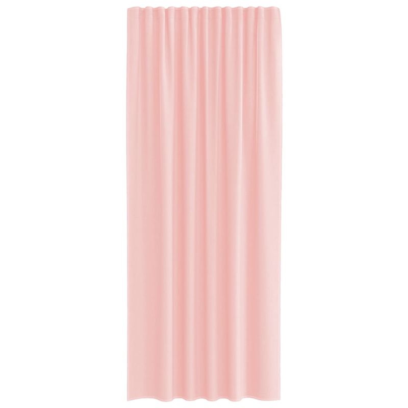 Casa si Gradina - Textile si covoare - Perdele si draperii - Perdele - Perdele Voile cu Bucle 2 buc Roz 140x225 cm - Infinity.ro