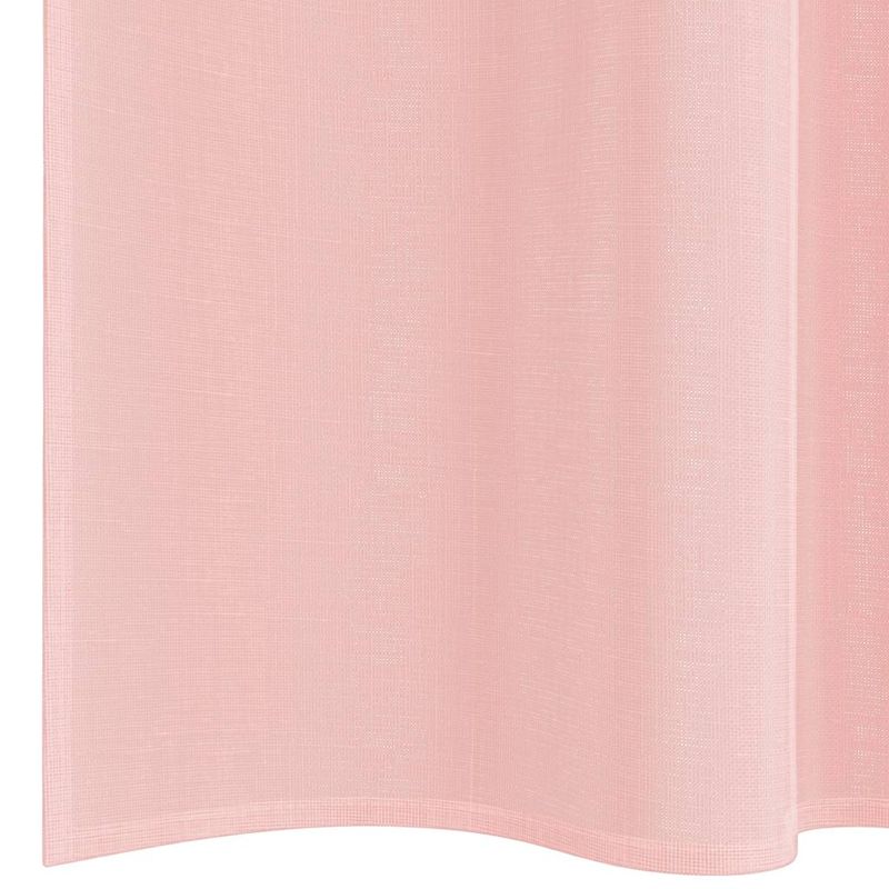 Casa si Gradina - Textile si covoare - Perdele si draperii - Perdele - Perdele Voile cu Bucle 2 buc Roz 140x225 cm - Infinity.ro
