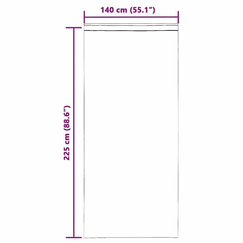 Casa si Gradina - Textile si covoare - Perdele si draperii - Perdele - Perdele Voile cu Bucle 2 buc Roz 140x225 cm - Infinity.ro