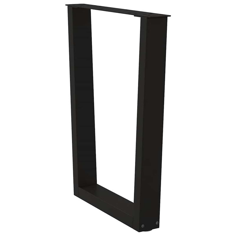 Casa si Gradina - Mobilier - Feronerie si accesorii mobila - Picioare pentru masa in forma de V 3 buc Negru Otel - Infinity.ro