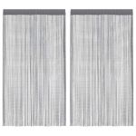 Casa si Gradina - Textile si covoare - Perdele si draperii - Perdele - Perdele sir 2 buc Antracit 140x250 cm - Infinity.ro