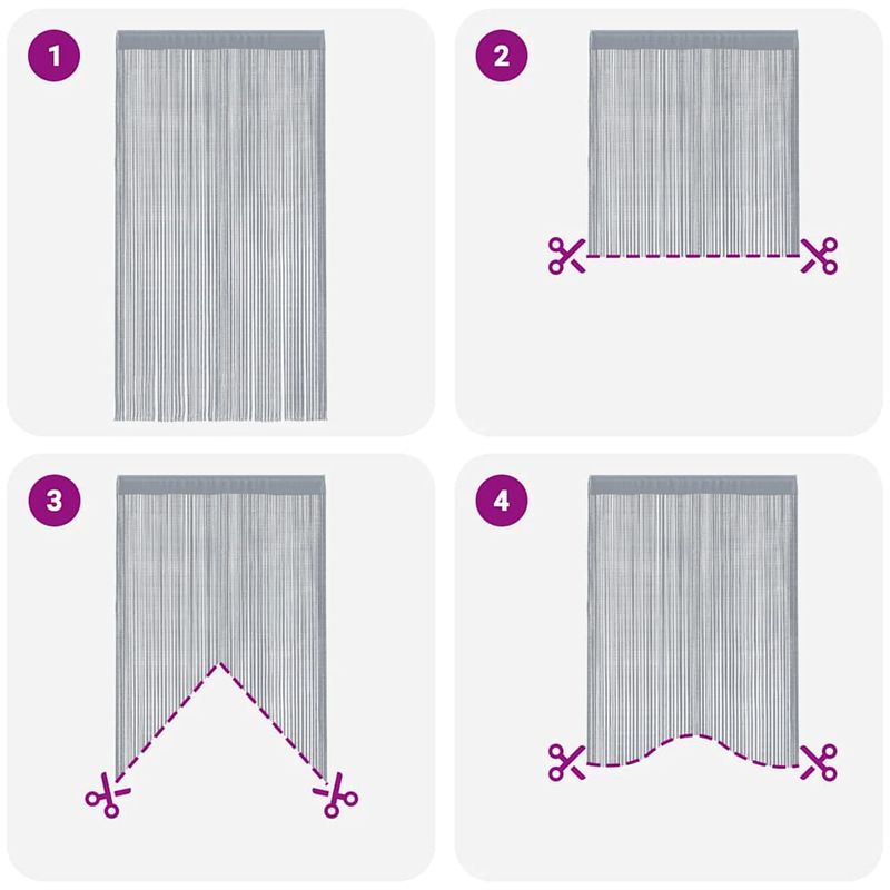 Casa si Gradina - Textile si covoare - Perdele si draperii - Perdele - Perdele sir 2 buc Antracit 140x250 cm - Infinity.ro
