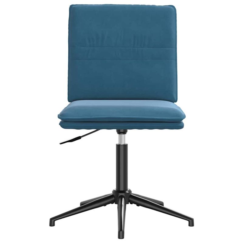 Casa si Gradina - Mobilier - Scaune si fotolii - Scaune - Scaune de sufragerie, 2 buc., albastru, catifea - Infinity.ro