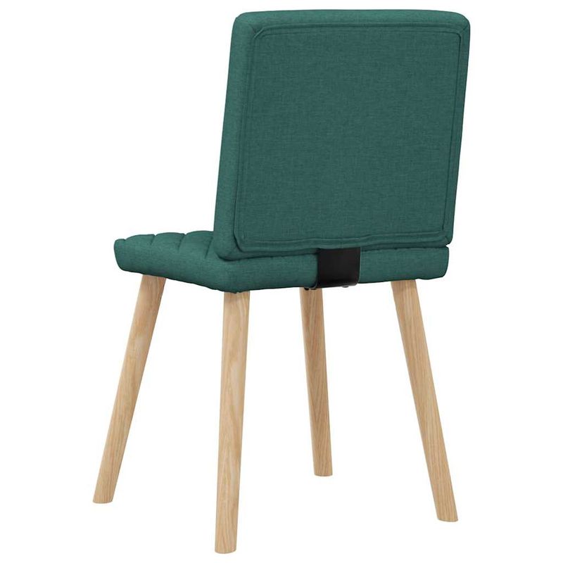 Casa si Gradina - Mobilier - Scaune si fotolii - Scaune - Scaune de sufragerie 4 buc Tesatura verde inchis - Infinity.ro