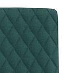 Casa si Gradina - Mobilier - Scaune si fotolii - Scaune - Scaune de sufragerie 4 buc Tesatura verde inchis - Infinity.ro