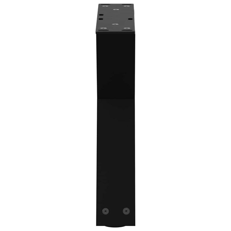 Casa si Gradina - Mobilier - Feronerie si accesorii mobila - Picioare masuta de cafea 2 buc Negru 30x(30-31,3) cm Otel - Infinity.ro