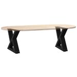 Casa si Gradina - Mobilier - Feronerie si accesorii mobila - Picioare masuta de cafea 2 buc Negru 30x(30-31,3) cm Otel - Infinity.ro