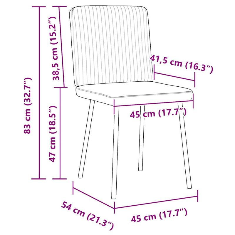 Casa si Gradina - Mobilier - Scaune si fotolii - Scaune - Scaune de bucatarie, 4 buc., rosu vin, catifea - Infinity.ro