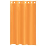 Casa si Gradina - Textile si covoare - Perdele si draperii - Perdele - Perdele Voile cu Oelii 2 buc Portocaliu 140x175 cm - Infinity.ro