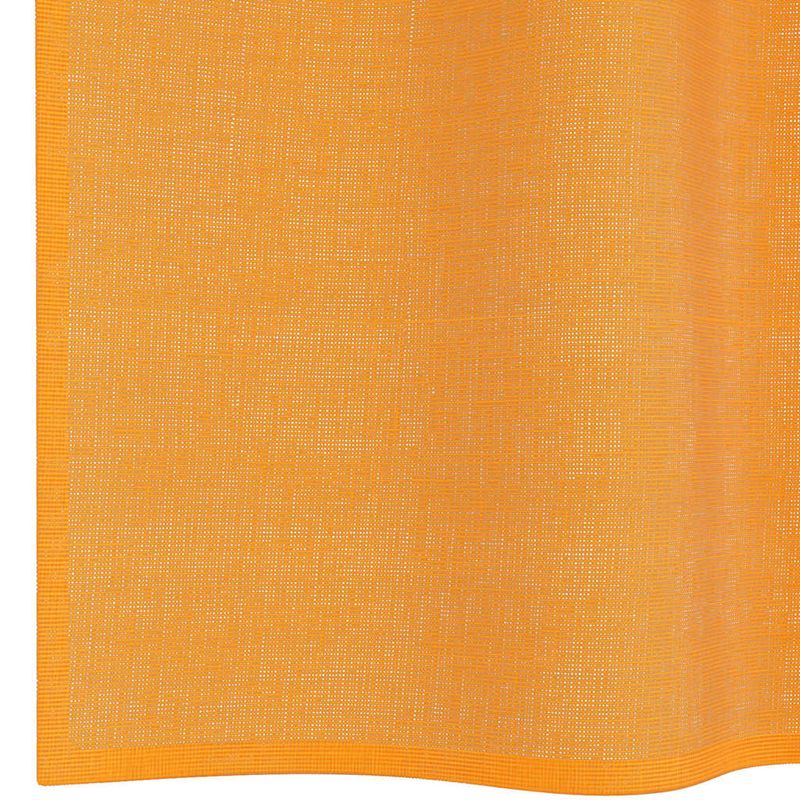 Casa si Gradina - Textile si covoare - Perdele si draperii - Perdele - Perdele Voile cu Oelii 2 buc Portocaliu 140x175 cm - Infinity.ro