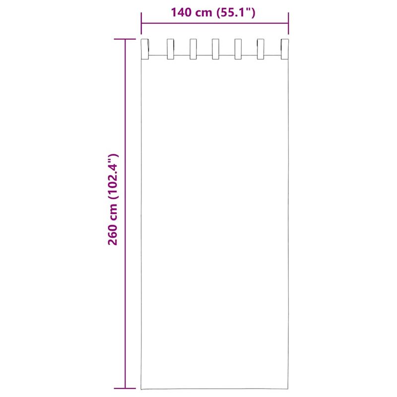 Casa si Gradina - Textile si covoare - Perdele si draperii - Perdele - Perdele Voile cu buzunare pentru bare 2 buc Alb, mărime 140x260 cm - Infinity.ro