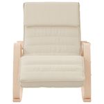 Casa si Gradina - Gradina si terasa - Balansoare si hamace - Balansoare - Scaun balansoar din tesatura crem - Infinity.ro