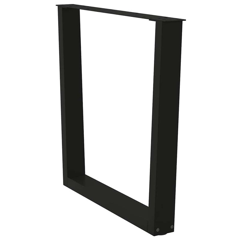 Casa si Gradina - Mobilier - Feronerie si accesorii mobila - Picioare pentru masa in forma de V 2 buc Negru Otel - Infinity.ro