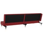 Casa si Gradina - Mobilier - Canapele si coltare - Canapele - Canapea extensibila cu 2 locuri, rosu vin, catifea - Infinity.ro