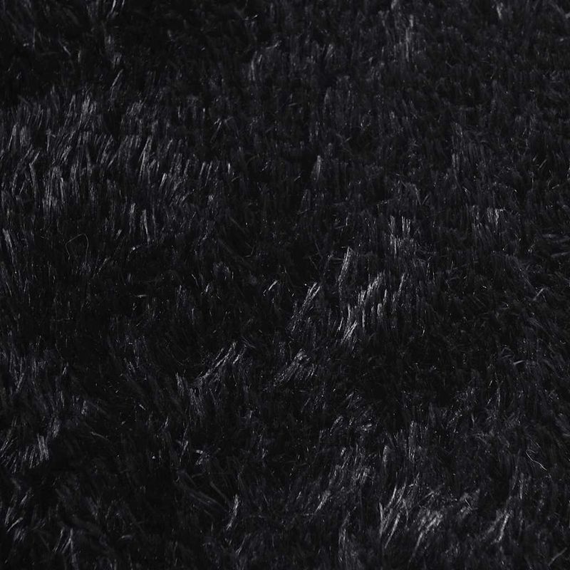 Casa si Gradina - Textile si covoare - Covoare - Covoare casa - Covor shaggy cu pom inalt, NAVARRA, negru, 160x230cm, poliester - Infinity.ro