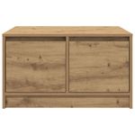 Casa si Gradina - Mobilier - Mese si birouri - Masute de cafea - Masuta de cafea cu sertare Artisan Stejar 70,5x70x40 cm - Infinity.ro