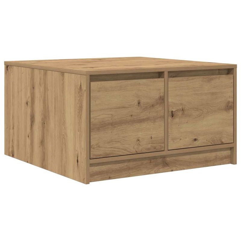 Casa si Gradina - Mobilier - Mese si birouri - Masute de cafea - Masuta de cafea cu sertare Artisan Stejar 70,5x70x40 cm - Infinity.ro