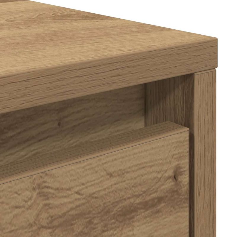 Casa si Gradina - Mobilier - Mese si birouri - Masute de cafea - Masuta de cafea cu sertare Artisan Stejar 70,5x70x40 cm - Infinity.ro