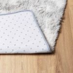 Casa si Gradina - Textile si covoare - Covoare - Covoare casa - Covor shaggy cu pom inalt, NAVARRA, gri deschis, 240x240 cm, formă pătrat - Infinity.ro