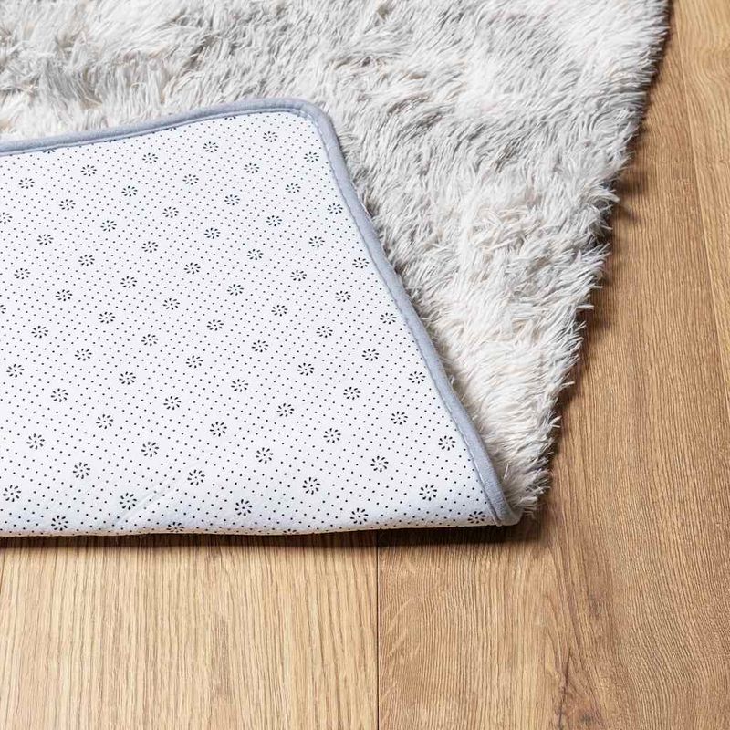 Casa si Gradina - Textile si covoare - Covoare - Covoare casa - Covor shaggy cu pom inalt, NAVARRA, gri deschis, 240x240 cm, formă pătrat - Infinity.ro