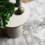 Casa si Gradina - Textile si covoare - Covoare - Covoare casa - Covor shaggy cu pom inalt, NAVARRA, gri deschis, 240x240 cm, formă pătrat - Infinity.ro