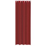 Casa si Gradina - Textile si covoare - Perdele si draperii - Perdele - Perdele Voile cu Oelii 2 buc rosu vin, mărime 140x300 cm - Infinity.ro