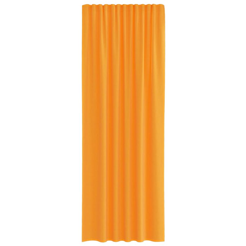 Casa si Gradina - Textile si covoare - Perdele si draperii - Perdele - Perdele Voile cu Bucle 2 buc Portocaliu 140x260 cm - Infinity.ro