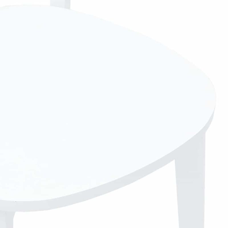 Casa si Gradina - Mobilier - Scaune si fotolii - Scaune - Scaune de sufragerie 2 buc Cauciuc din lemn masiv alb - Infinity.ro