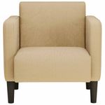 Casa si Gradina - Mobilier - Scaune si fotolii - Fotolii - Fotoliu cu cotiere verde deschis gri 54 cm tesatura velur - Infinity.ro