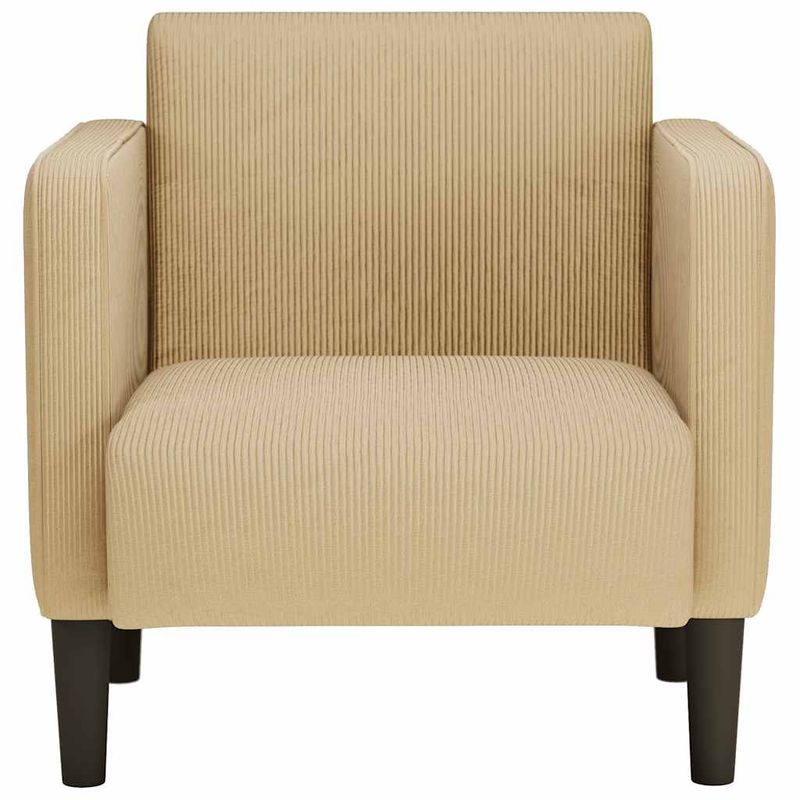 Casa si Gradina - Mobilier - Scaune si fotolii - Fotolii - Fotoliu cu cotiere verde deschis gri 54 cm tesatura velur - Infinity.ro