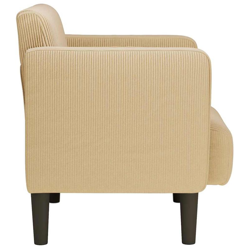 Casa si Gradina - Mobilier - Scaune si fotolii - Fotolii - Fotoliu cu cotiere verde deschis gri 54 cm tesatura velur - Infinity.ro