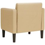 Casa si Gradina - Mobilier - Scaune si fotolii - Fotolii - Fotoliu cu cotiere verde deschis gri 54 cm tesatura velur - Infinity.ro