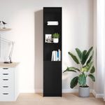 Casa si Gradina - Mobilier - Dulapuri si sifoniere - Dulapuri - Dulap Stejar negru 37,5x35x180 cm Lemn prelucrat - Infinity.ro