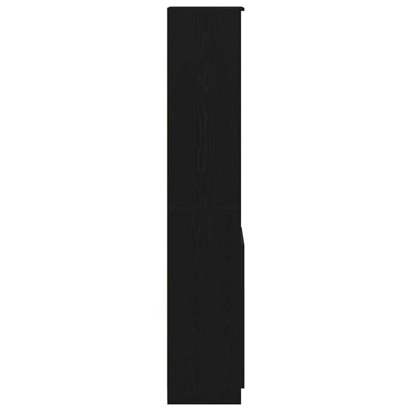 Casa si Gradina - Mobilier - Dulapuri si sifoniere - Dulapuri - Dulap Stejar negru 37,5x35x180 cm Lemn prelucrat - Infinity.ro