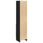 Casa si Gradina - Mobilier - Dulapuri si sifoniere - Dulapuri - Dulap Stejar negru 37,5x35x180 cm Lemn prelucrat - Infinity.ro