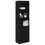 Casa si Gradina - Mobilier - Dulapuri si sifoniere - Dulapuri - Dulap Stejar negru 50x35x180 cm Lemn prelucrat - Infinity.ro