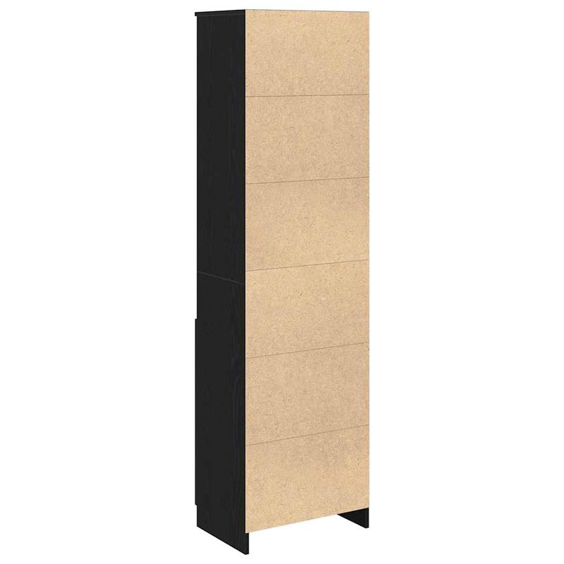 Casa si Gradina - Mobilier - Dulapuri si sifoniere - Dulapuri - Dulap Stejar negru 50x35x180 cm Lemn prelucrat - Infinity.ro