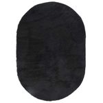 Casa si Gradina - Textile si covoare - Covoare - Covoare casa - Covor shaggy cu pom inalt, NAVARRA, negru, 300x200cm, poliester - Infinity.ro