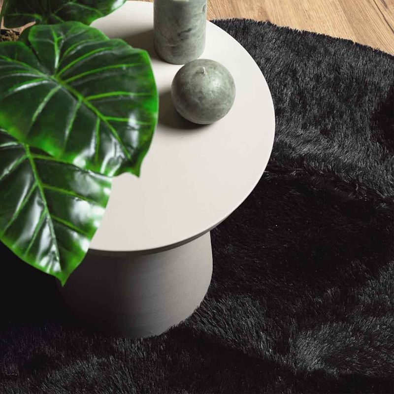 Casa si Gradina - Textile si covoare - Covoare - Covoare casa - Covor shaggy cu pom inalt, NAVARRA, negru, 300x200cm, poliester - Infinity.ro