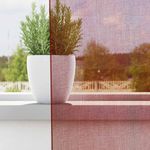 Casa si Gradina - Textile si covoare - Perdele si draperii - Perdele - Perdele Voile cu buzunare pentru bare 2 buc rosu vin, mărime 140x175 cm - Infinity.ro