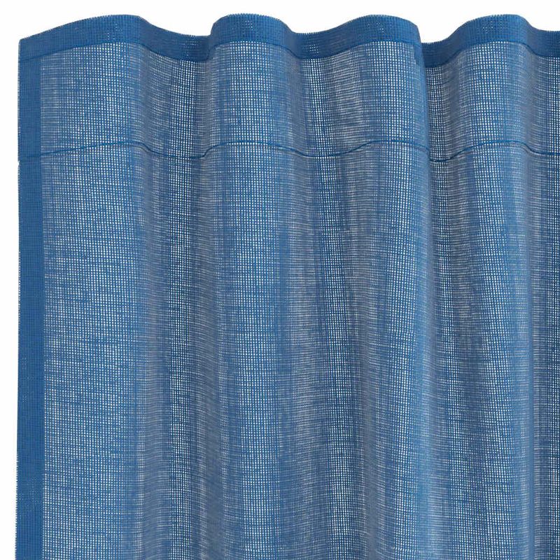 Casa si Gradina - Textile si covoare - Perdele si draperii - Perdele - Perdele voal cu bucle 2 buc Albastru regal 140x175 cm - Infinity.ro