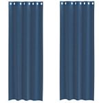 Casa si Gradina - Textile si covoare - Perdele si draperii - Perdele - Perdele Voile cu Oelii 2 buc albastru Regal, mărime 140x260 cm - Infinity.ro