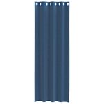 Casa si Gradina - Textile si covoare - Perdele si draperii - Perdele - Perdele Voile cu Oelii 2 buc albastru Regal, mărime 140x260 cm - Infinity.ro