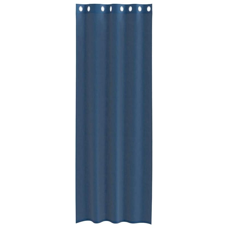 Casa si Gradina - Textile si covoare - Perdele si draperii - Perdele - Perdele Voile cu Oelii 2 buc albastru Regal, mărime 140x260 cm - Infinity.ro