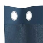 Casa si Gradina - Textile si covoare - Perdele si draperii - Perdele - Perdele Voile cu Oelii 2 buc albastru Regal, mărime 140x260 cm - Infinity.ro